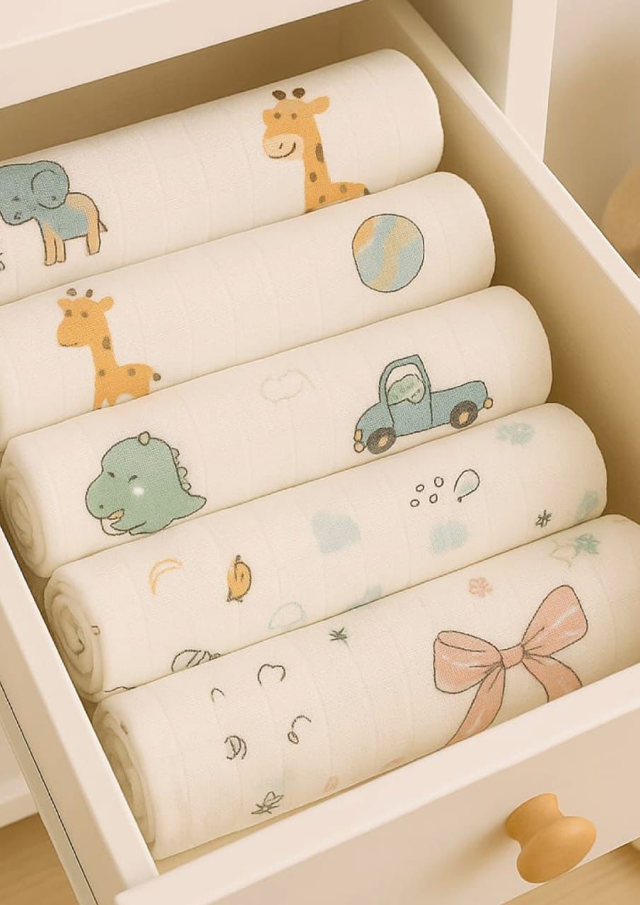 Kinder Valley Bamboo Muslin Grace swaddle Pack of 2 Kinder Valley Yallatoys