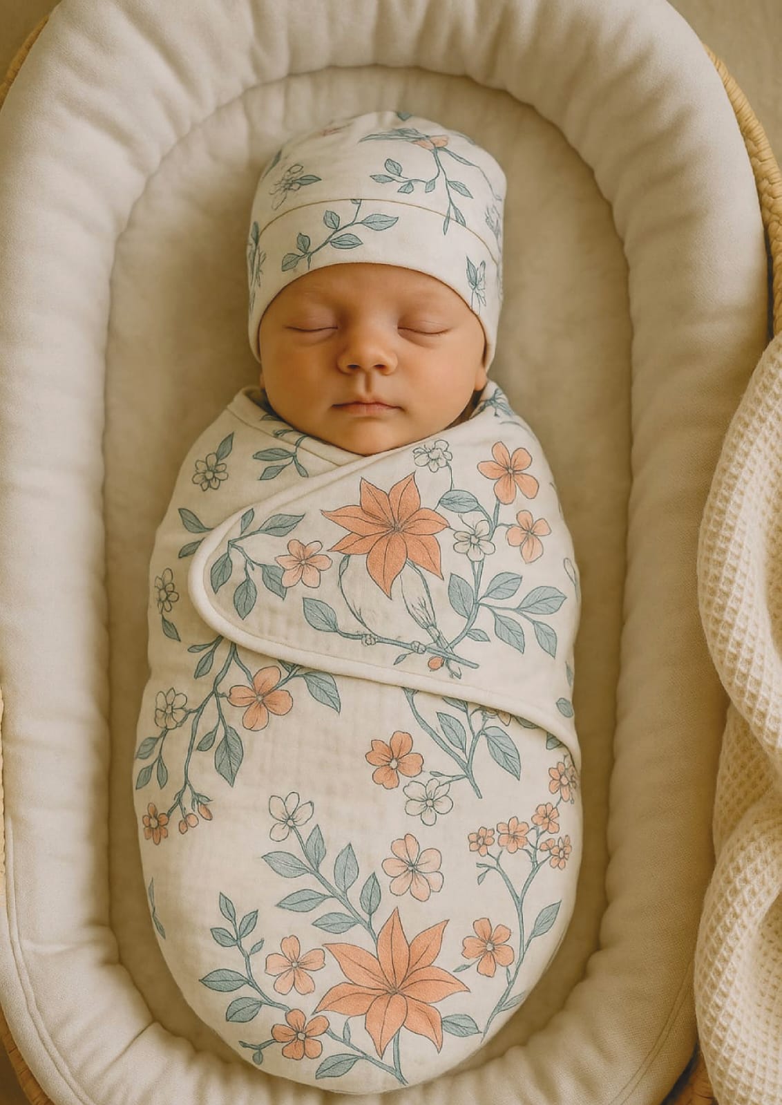 Kinder Valley Adjustable Cocoon Swaddle Swrap Trio Headcover Kinder Valley Yallatoys