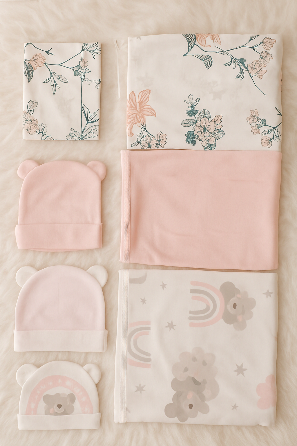 Kinder Valley Adjustable Cocoon Swaddle Swrap Trio Headcover Kinder Valley Yallatoys