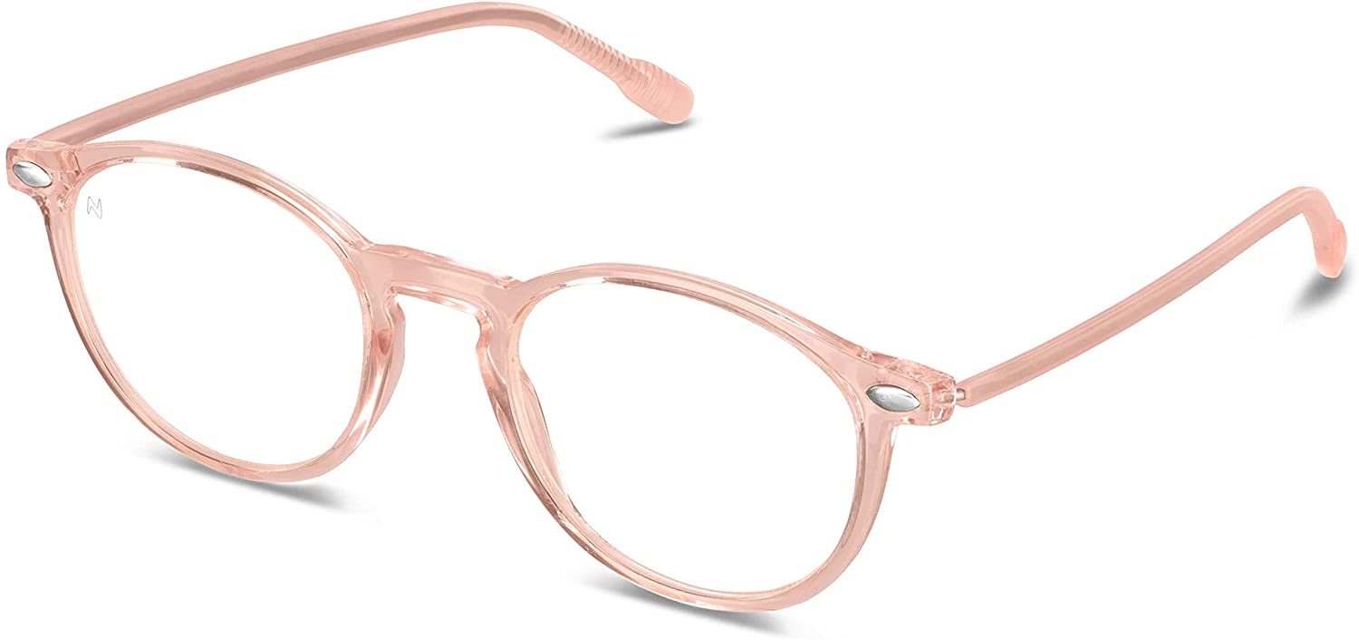 Buy Nooz Blue Light Blocking Round Shape Sunglasses Pink 6 years and above | Yallatoys.com