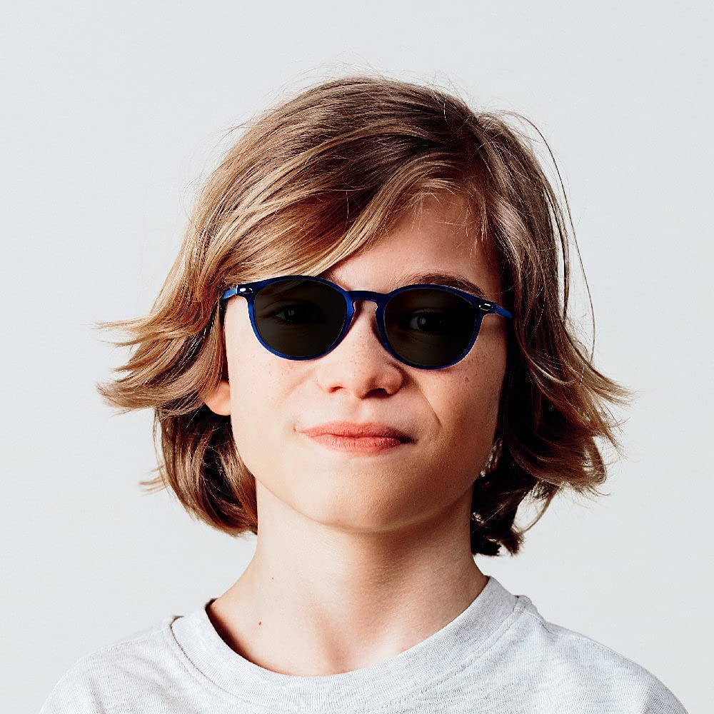 Buy Nooz Polarized Cruzy Collection Round Shape Sunglasses Navy Blue 3-6 years | Yallatoys.com