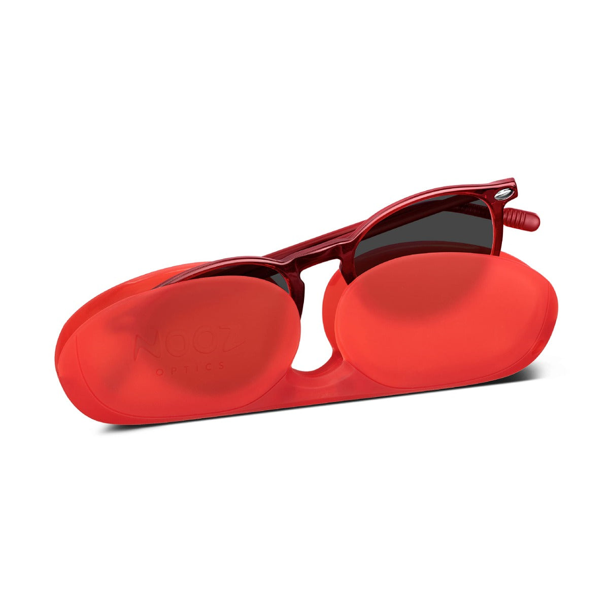 Buy Nooz Polarized Cruzy Collection Round Shape Sunglasses Red 3-6 years | Yallatoys.com
