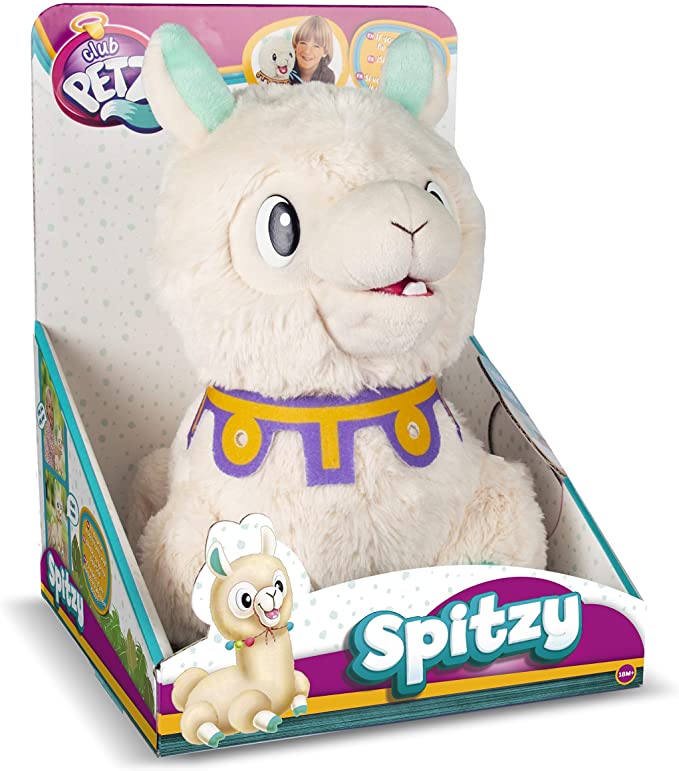 Buy IMC Toys Club Petz Spitzy The Funny Llama Interactive Plush Toy | Yallatoys.com