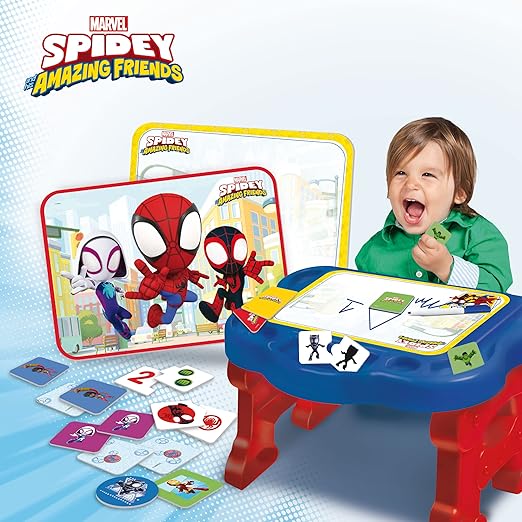 Buy Spiderman Amazing Spidey Crative Activity Desk | Yallatoys.com