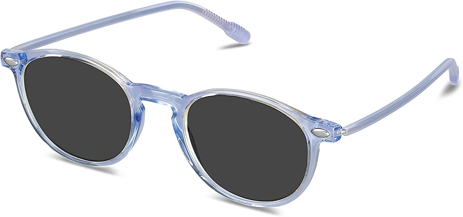 Buy Nooz Polarized Cruzy Collection Round Shape Sunglasses Light Blue 3-6 years | Yallatoys.com