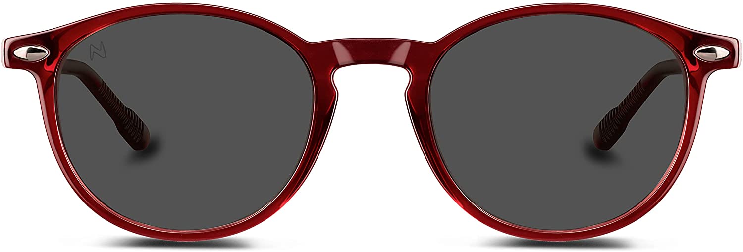 Buy Nooz Polarized Cruzy Collection Round Shape Sunglasses Red 6 years and above | Yallatoys.com