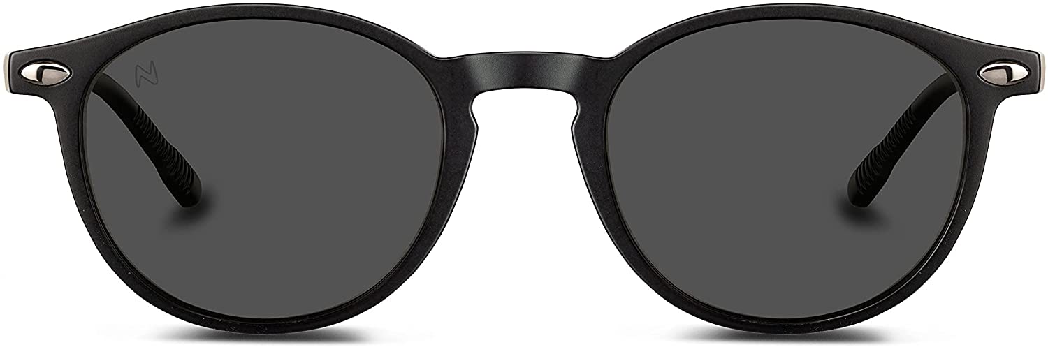 Buy Nooz Polarized Cruzy Collection Round Shape Sunglasses Black 6 years and above | Yallatoys.com