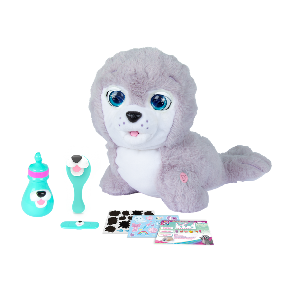 Buy IMC Toys Club Petz Silver Marine Mission Interactive Plush Toy | Yallatoys.com