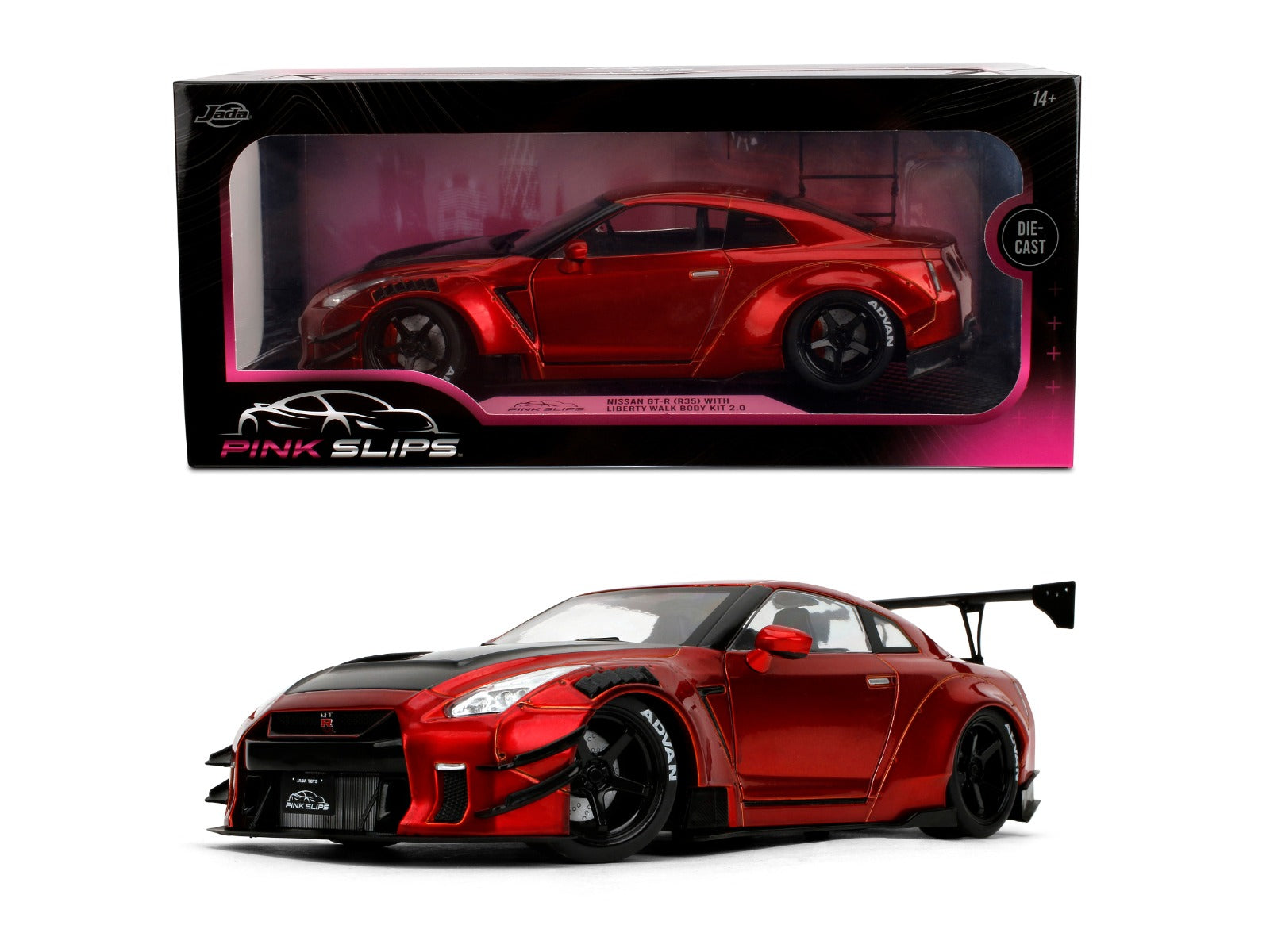 Buy Jada Pink Slips Nissan GTR R35 1:18 | Yallatoys.com