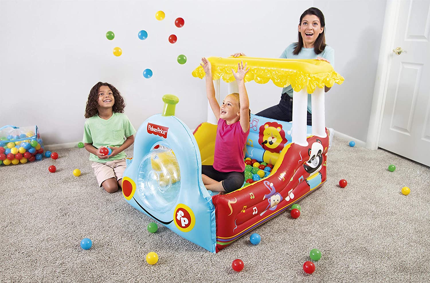 Buy Bestway Fisher-Price Inflatable Ball Pit | Yallatoys.com