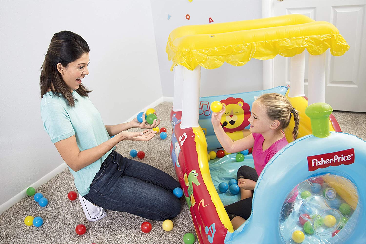 Buy Bestway Fisher-Price Inflatable Ball Pit | Yallatoys.com