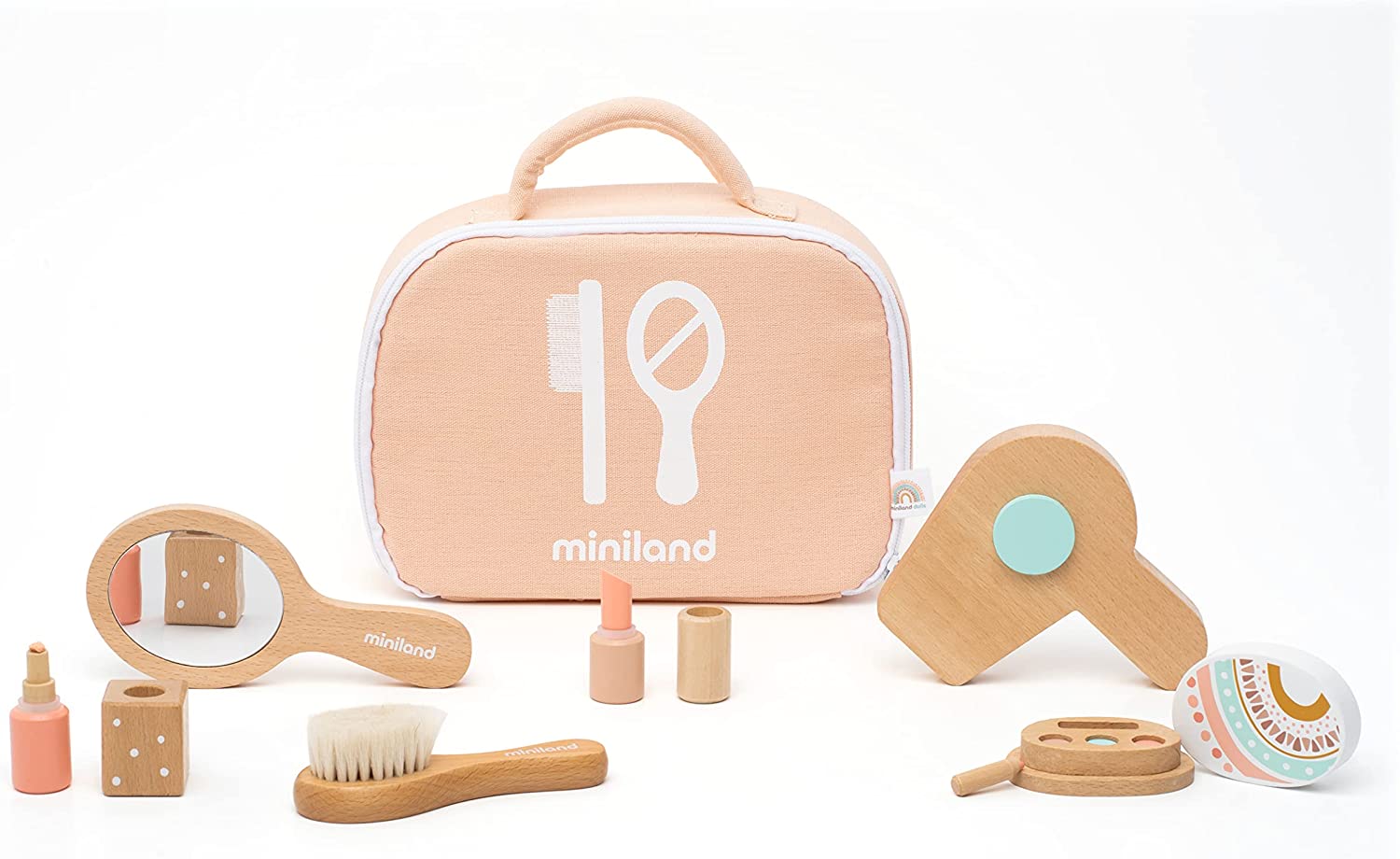 Buy Miniland Doll Wooden Beauty Set | Yallatoys.com