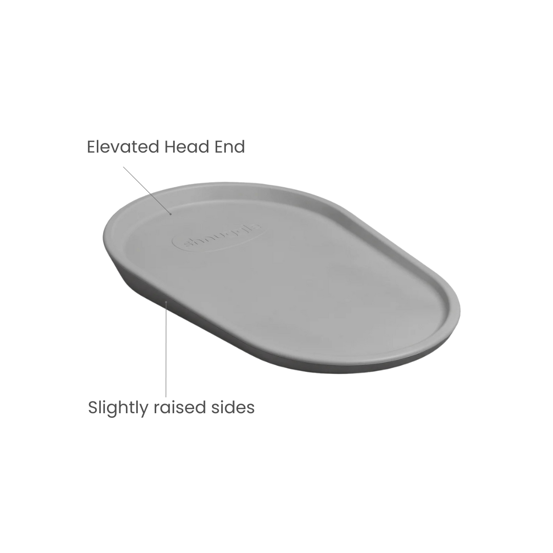 Shnuggle Squishy Changing Mat Grey Shnuggle Yallatoys