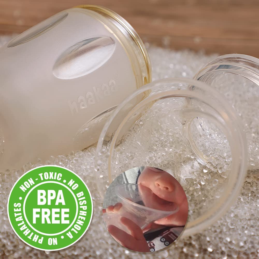 Haakaa Gen 3 Silicone Breast Pump 250Ml Peach Haakaa Yallatoys