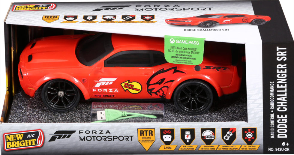 Buy New Bright Remote Control Forza Motorsport Challenger SRT Redeye | Yallatoys.com