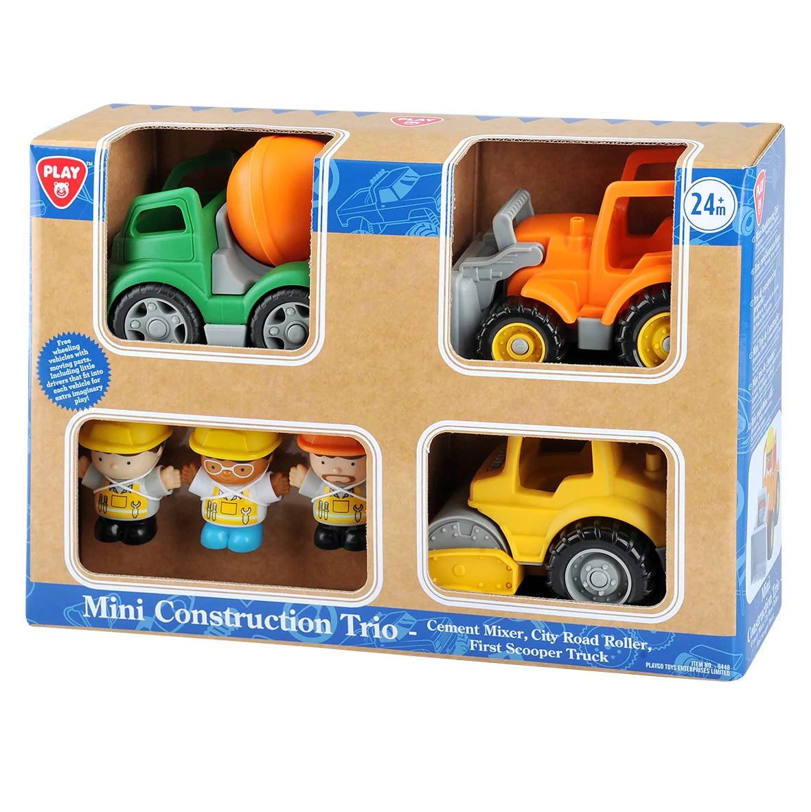 Buy Playgo Mini Construction Trio Set | Yallatoys.com