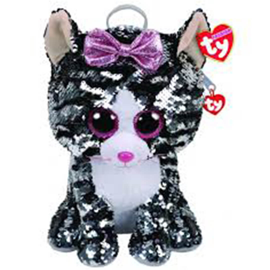 Buy TY Fashion Sequin Cat Kiki Backpack | Yallatoys.com