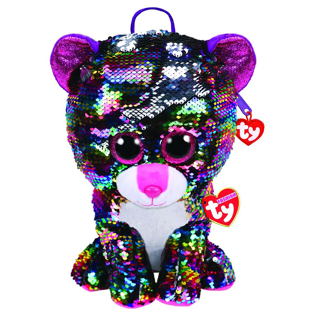 Buy TY Fashion Sequin Leopard Dotty Backpack | Yallatoys.com