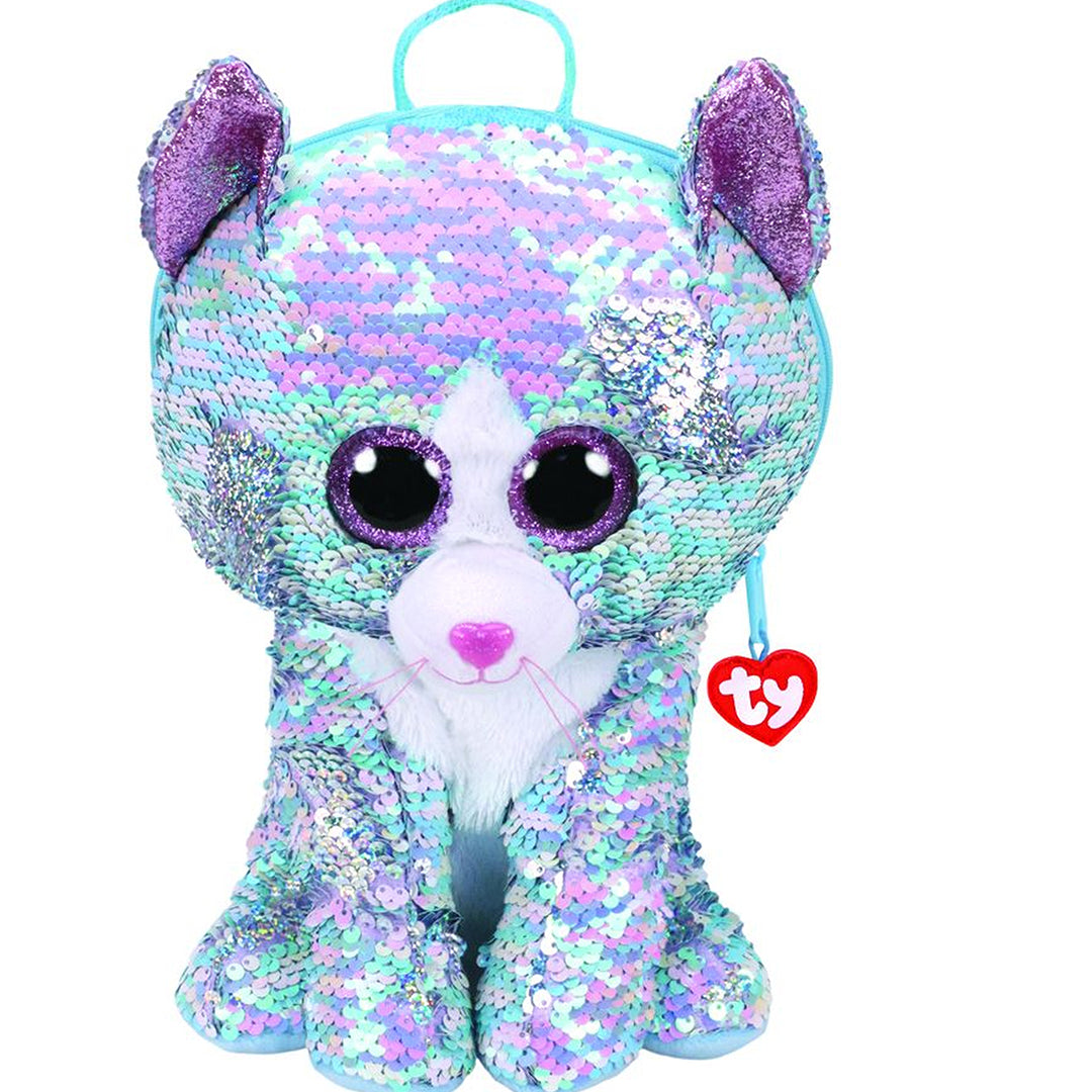 Buy TY Whimsy Blue Cat Backpack Multi-Colour | Yallatoys.com