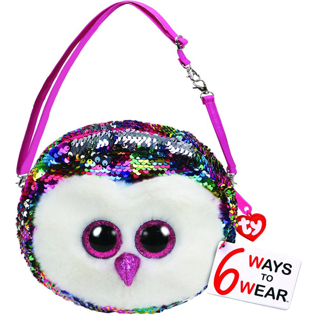 Buy TY Fashion Sequin Owl Owen Purse | Yallatoys.com