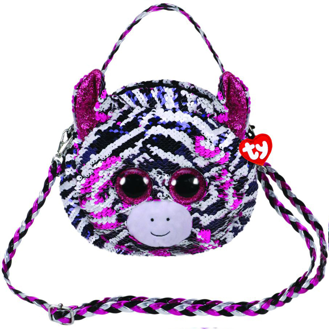 Buy TY Fashion Sequin Zebra Zoey Purse | Yallatoys.com