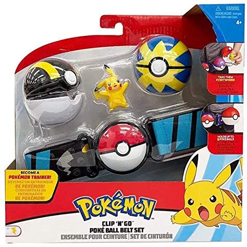 Buy Pokemon Clip N Go Poke Ball Belt (Sold Separately Subject to Availability) | Yallatoys.com