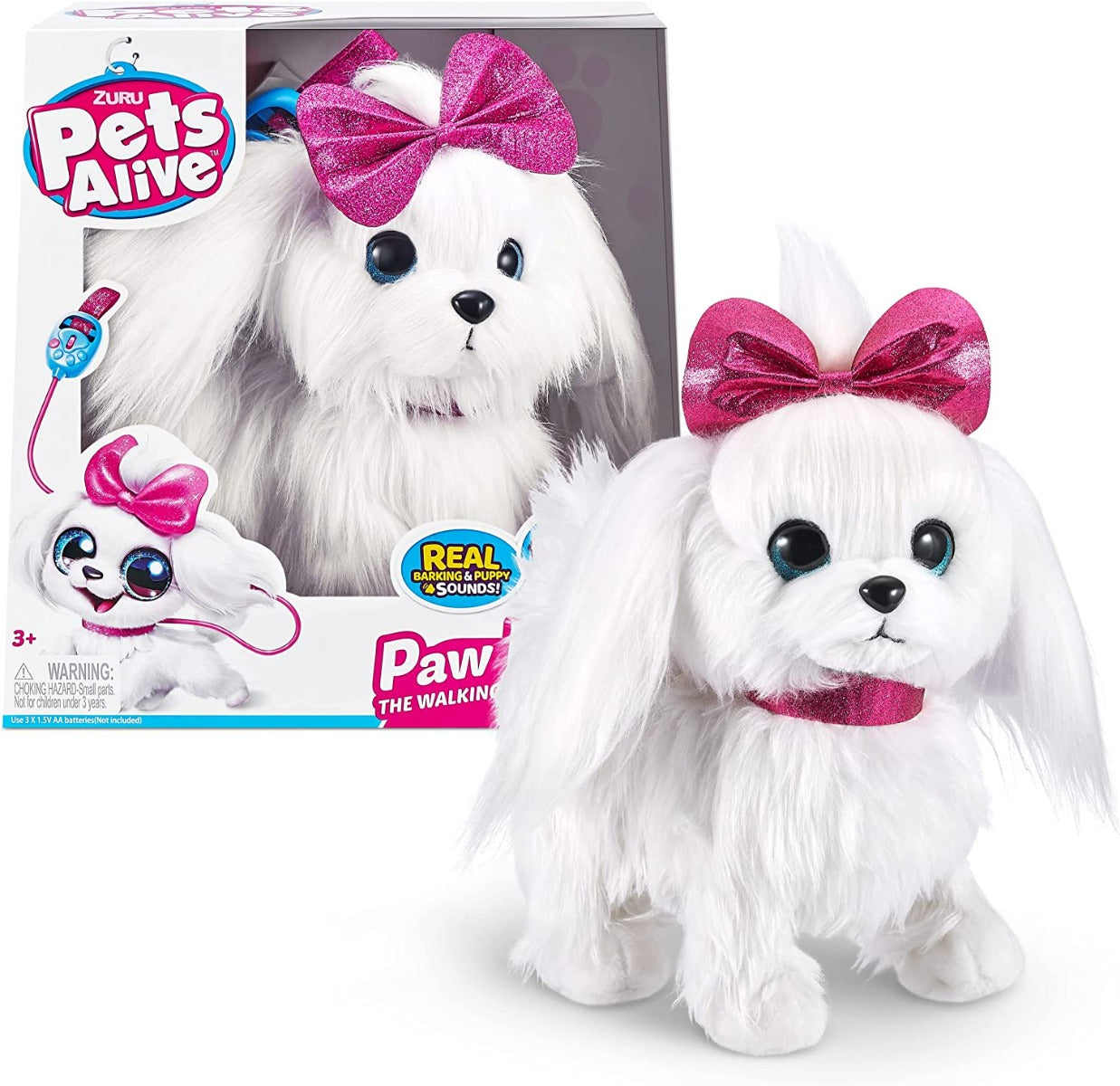 Buy Pets Alive Lil Paw The Walking Puppy Interactive Dog | Yallatoys.com