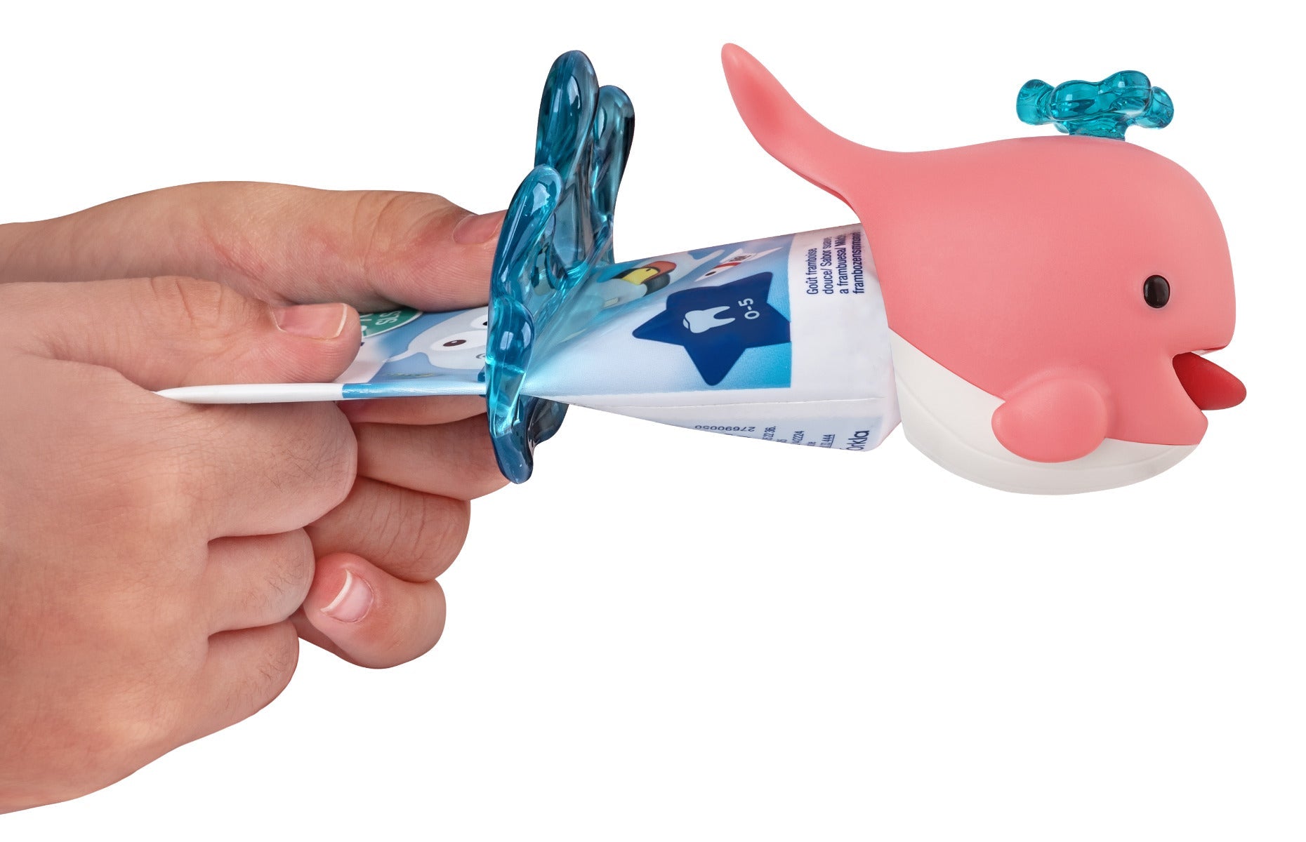 Flipper Toothpaste Squirter Whale Pinki Flipper Yallatoys