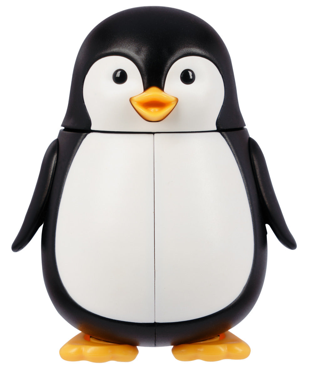 Flipper Fun Animal Penguin Toothbrush Cover and Toothbrush Combo Pack Flipper Yallatoys