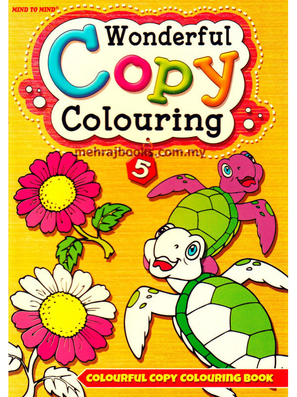 Buy Wonderful Copy Colouring Book 5 | Yallatoys.com