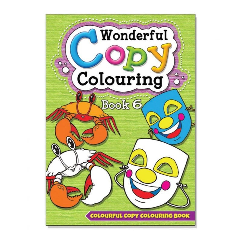 Buy Wonderful Copy Colouring Book 6 | Yallatoys.com