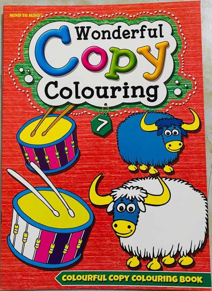 Buy Wonderful Copy Colouring Book 7 | Yallatoys.com