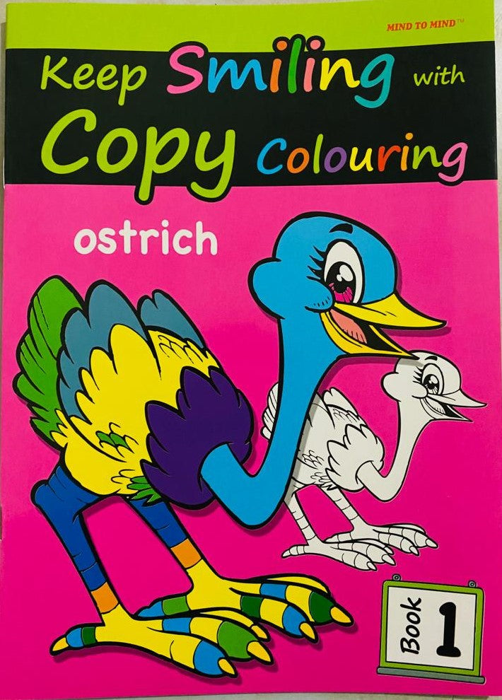 Buy Keep Smiling With Copy Colouring Book 1 | Yallatoys.com