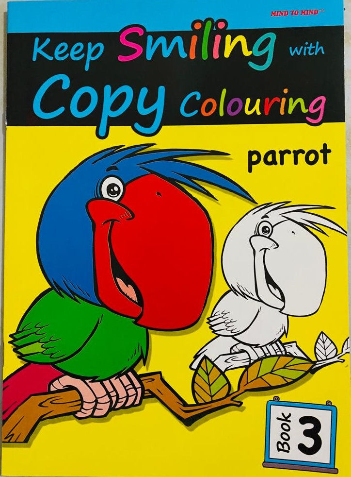 Buy Keep Smiling With Copy Colouring Book 3 | Yallatoys.com