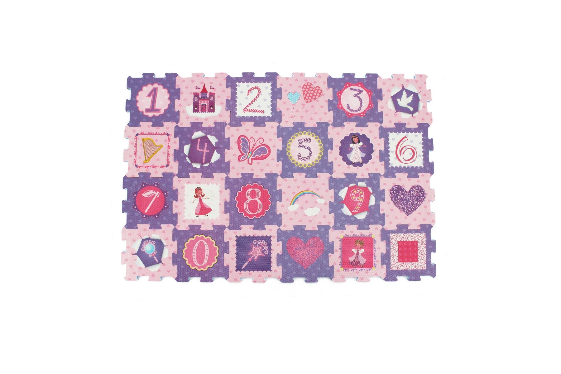 Sunta Fairy Princess and Numbers Puzzle Mat Sunta Yallatoys