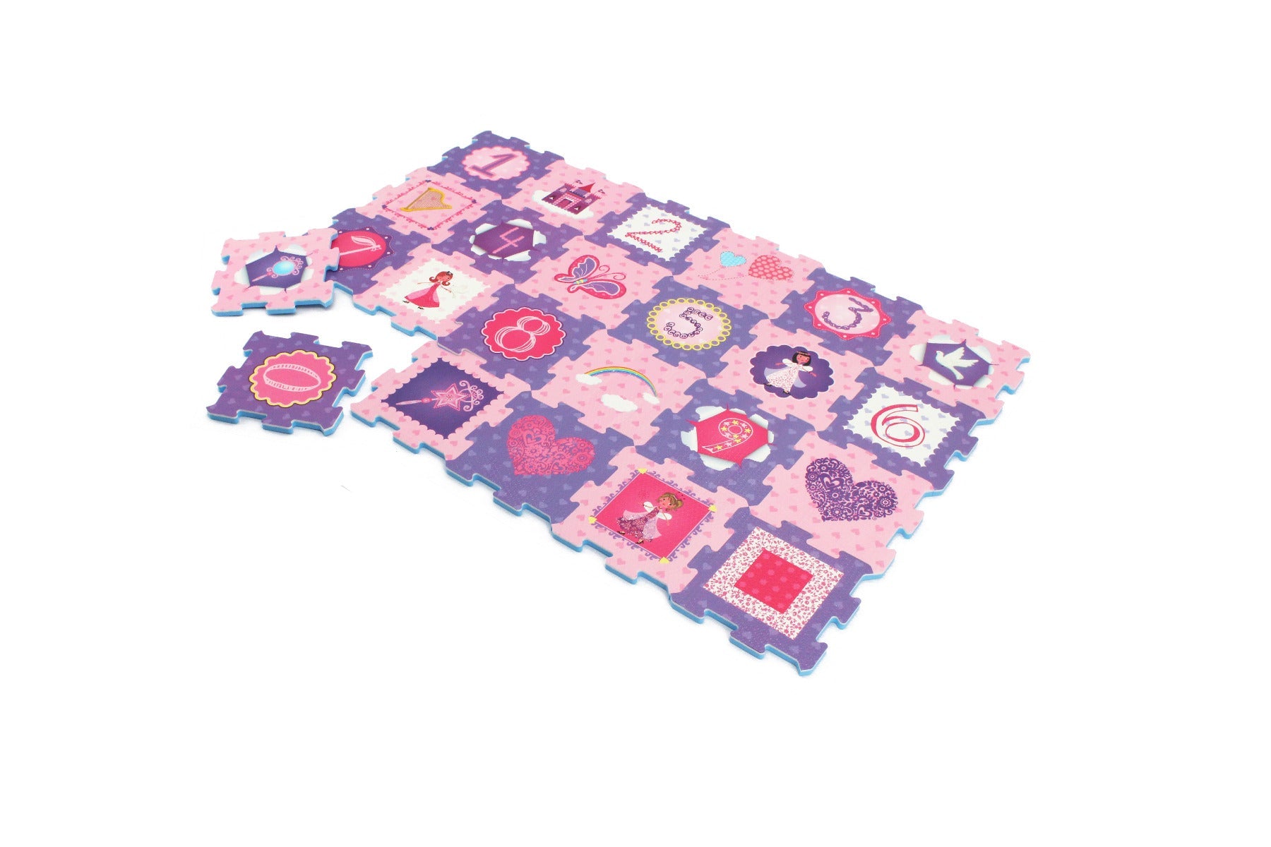 Sunta Fairy Princess and Numbers Puzzle Mat Sunta Yallatoys