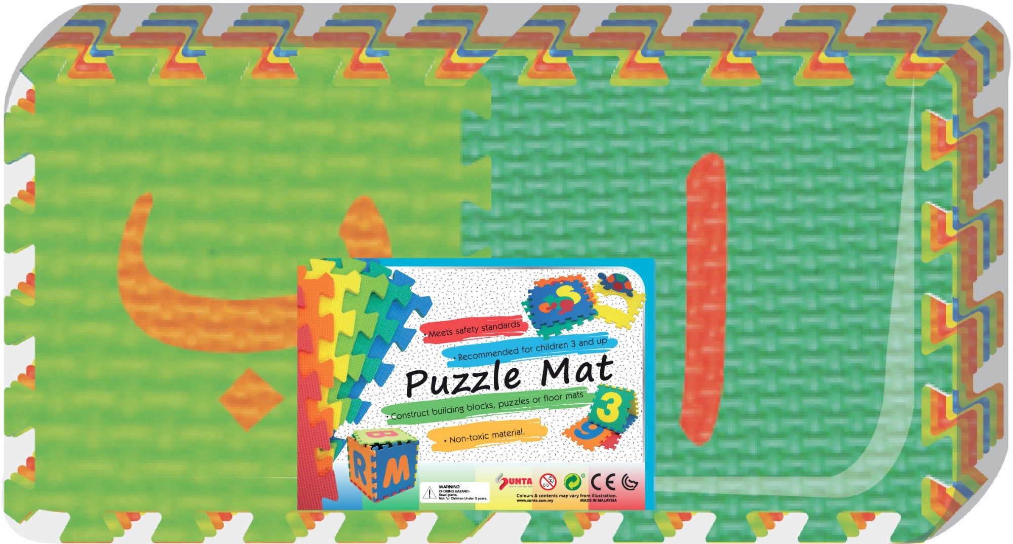 Sunta Arabic Alphabet Puzzle Mat Sunta Yallatoys