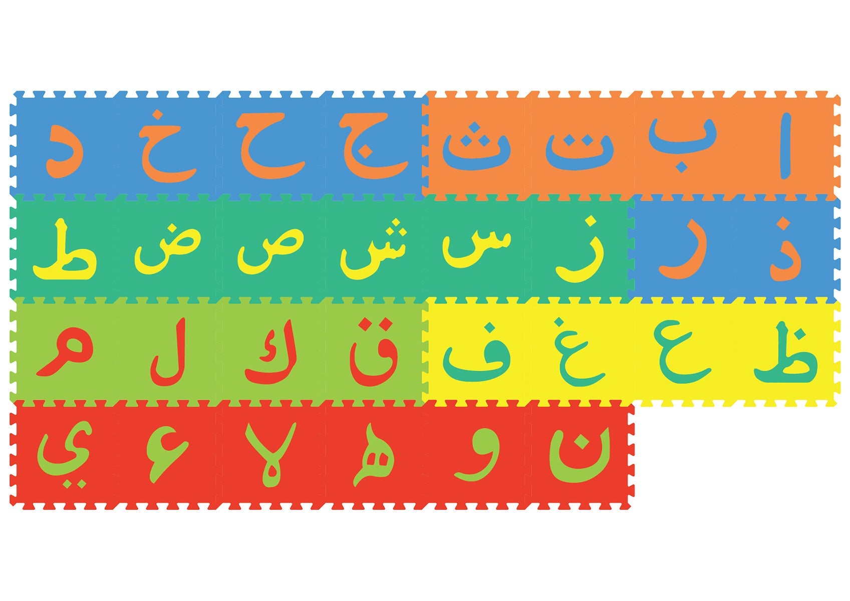 Sunta Arabic Alphabet Puzzle Mat Sunta Yallatoys