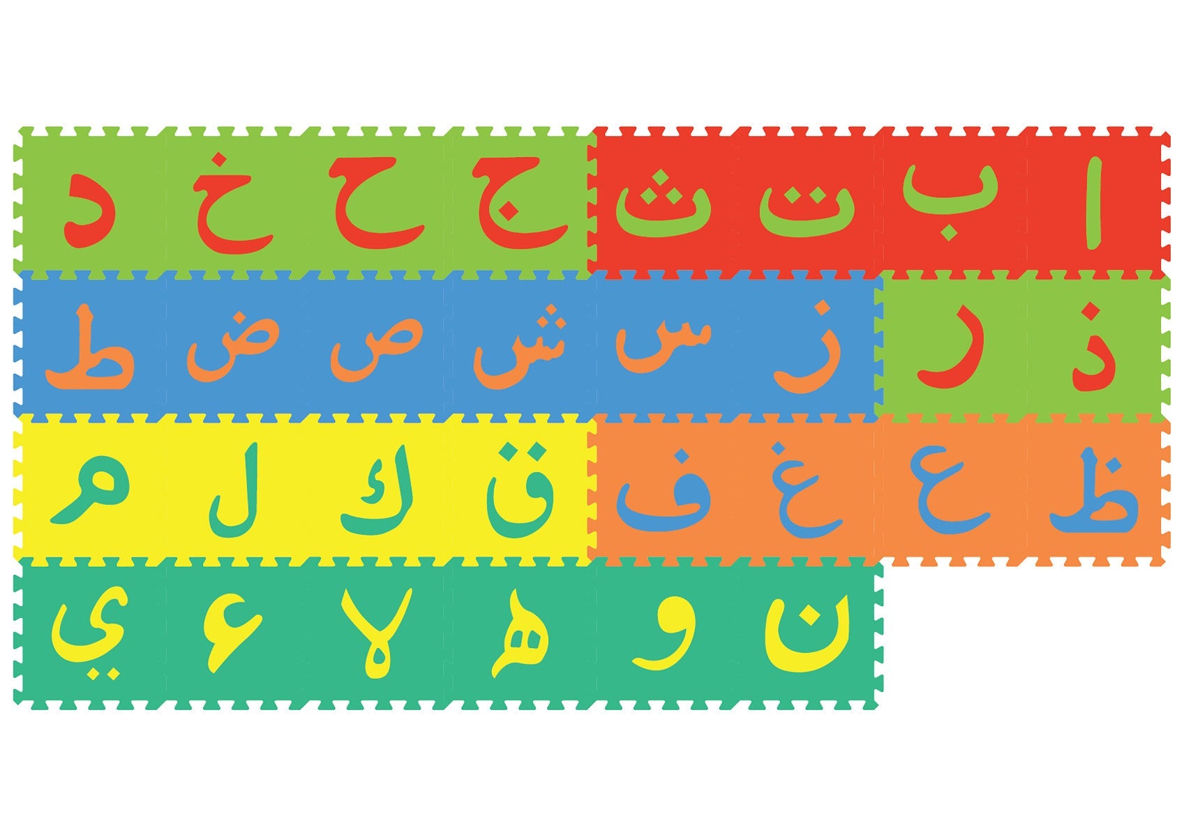 Sunta Arabic Alphabet Puzzle Mat Sunta Yallatoys