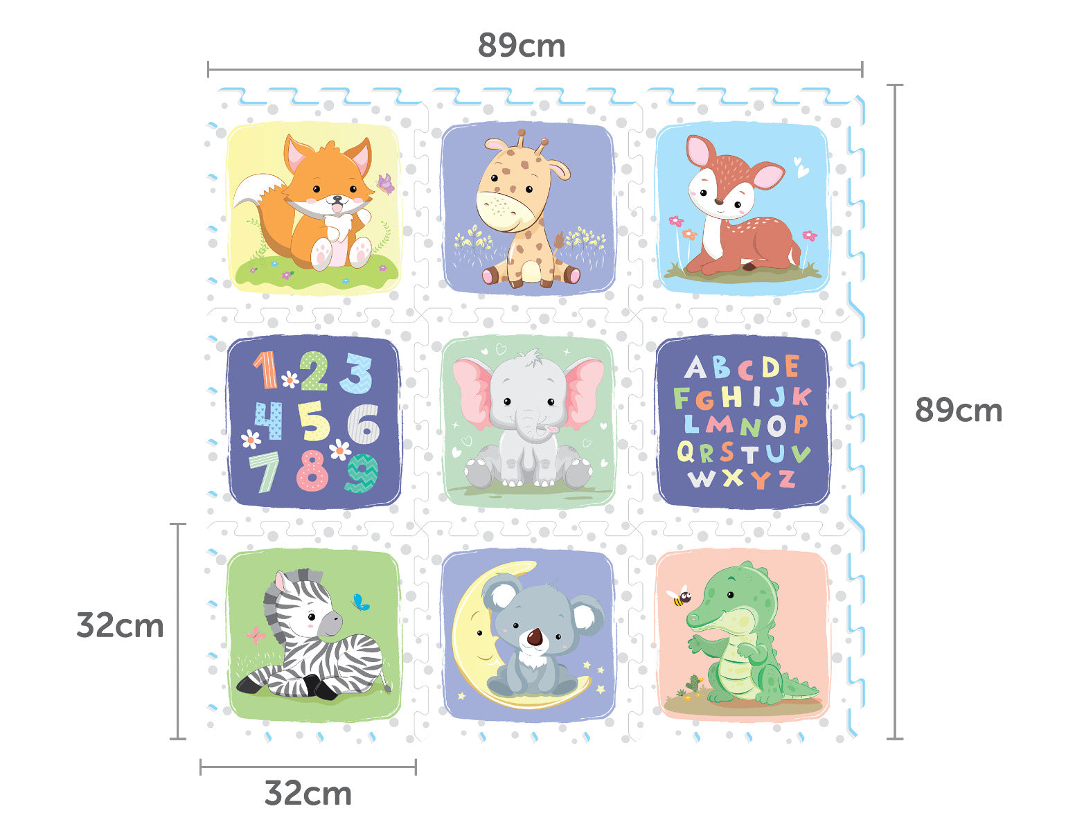 Sunta Safari Educational Puzzle Mat Sunta Yallatoys