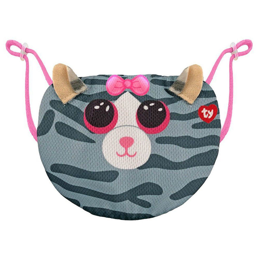 Buy TY Mask Cat Kiki Gray | Yallatoys.com