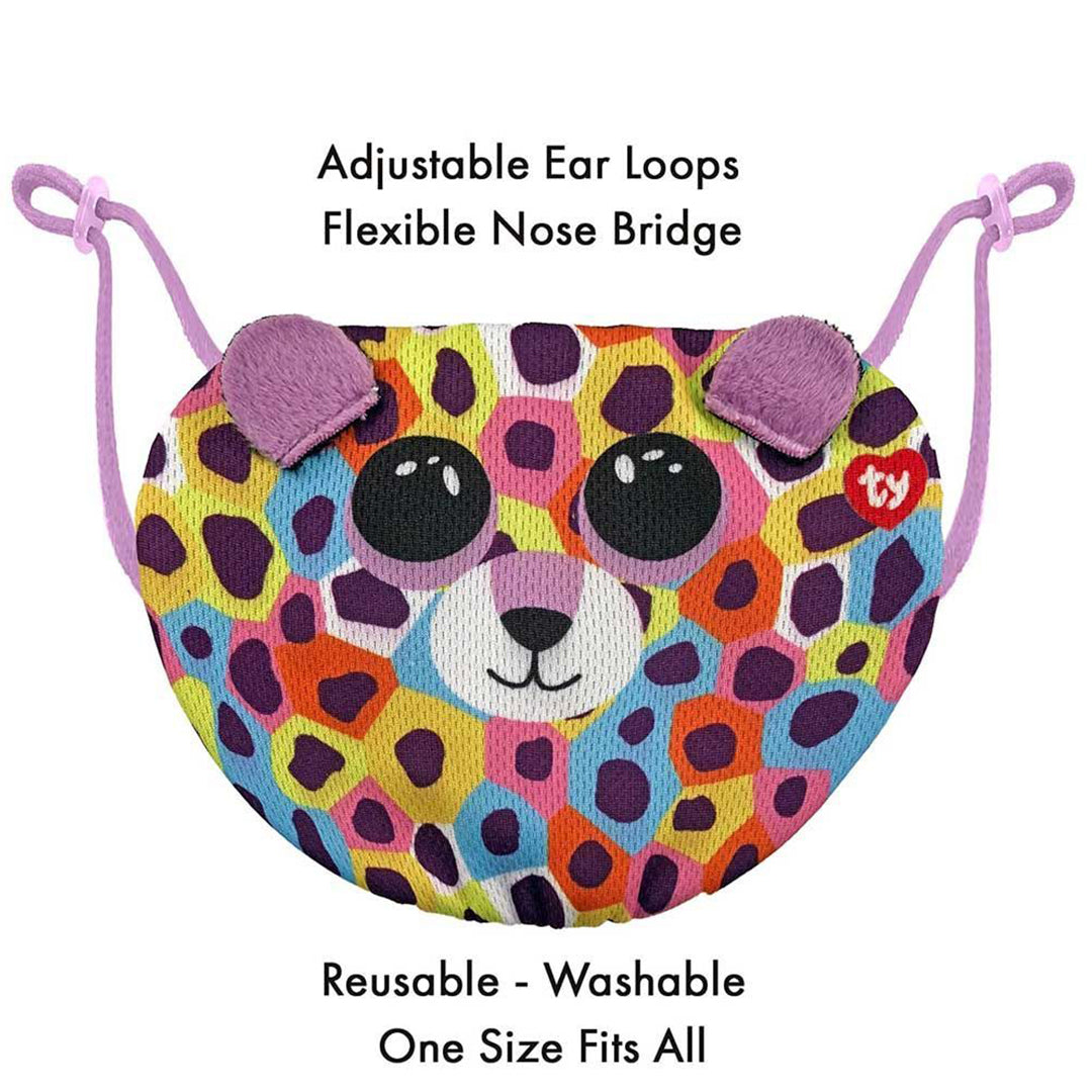 Buy TY Mask Leopard Giselle Multicolor | Yallatoys.com