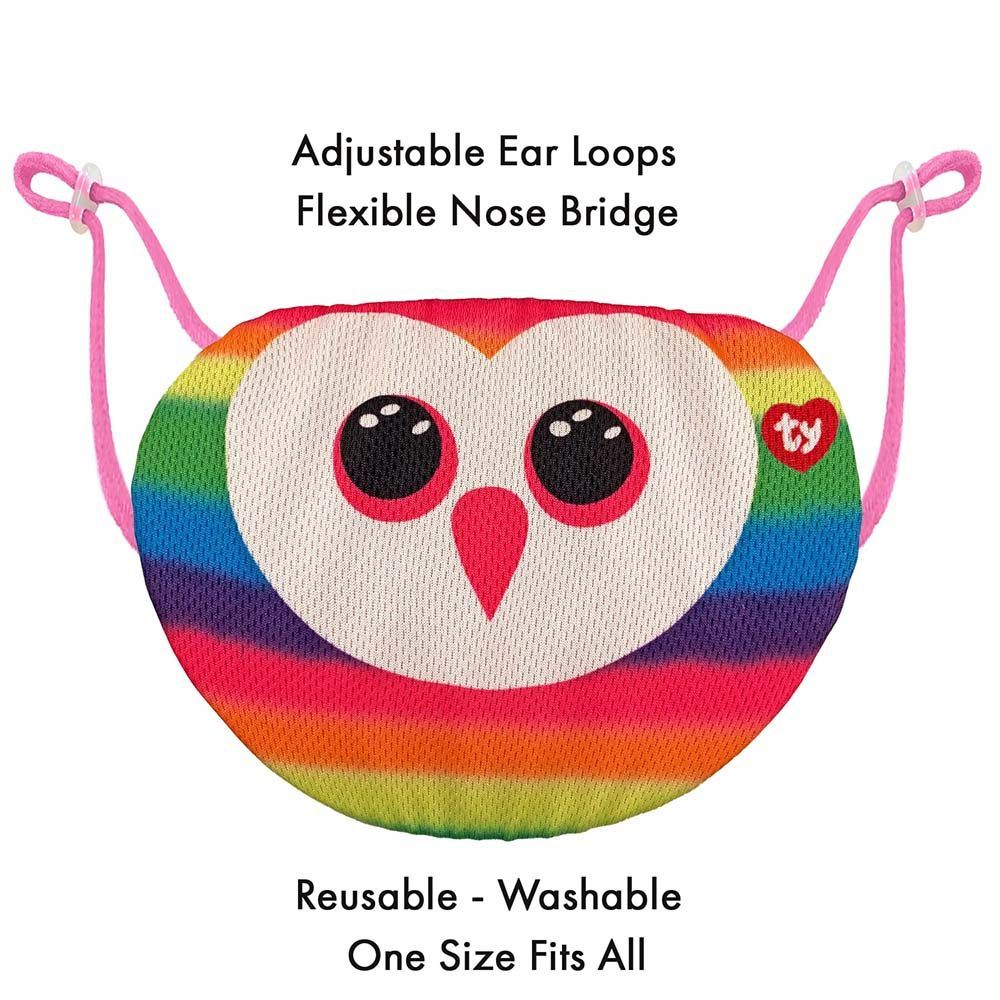 Buy TY Mask Owl Owen Multicolor | Yallatoys.com