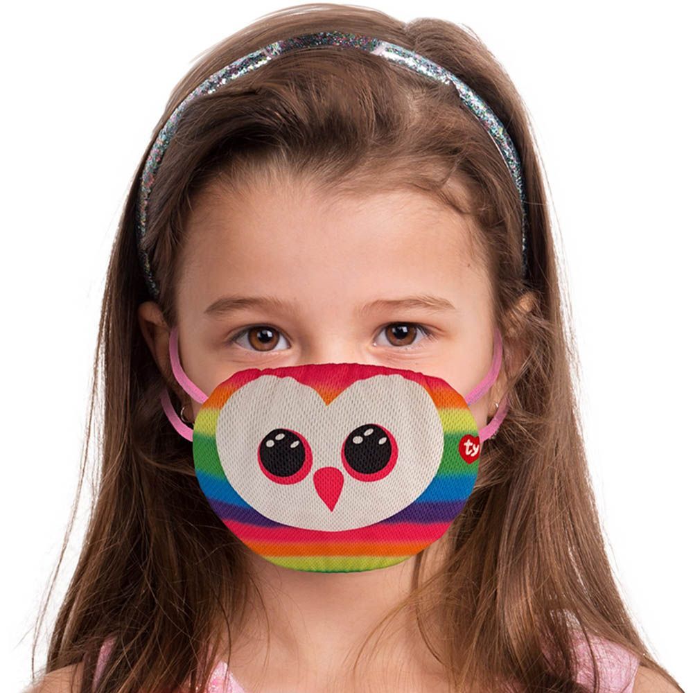 Buy TY Mask Owl Owen Multicolor | Yallatoys.com