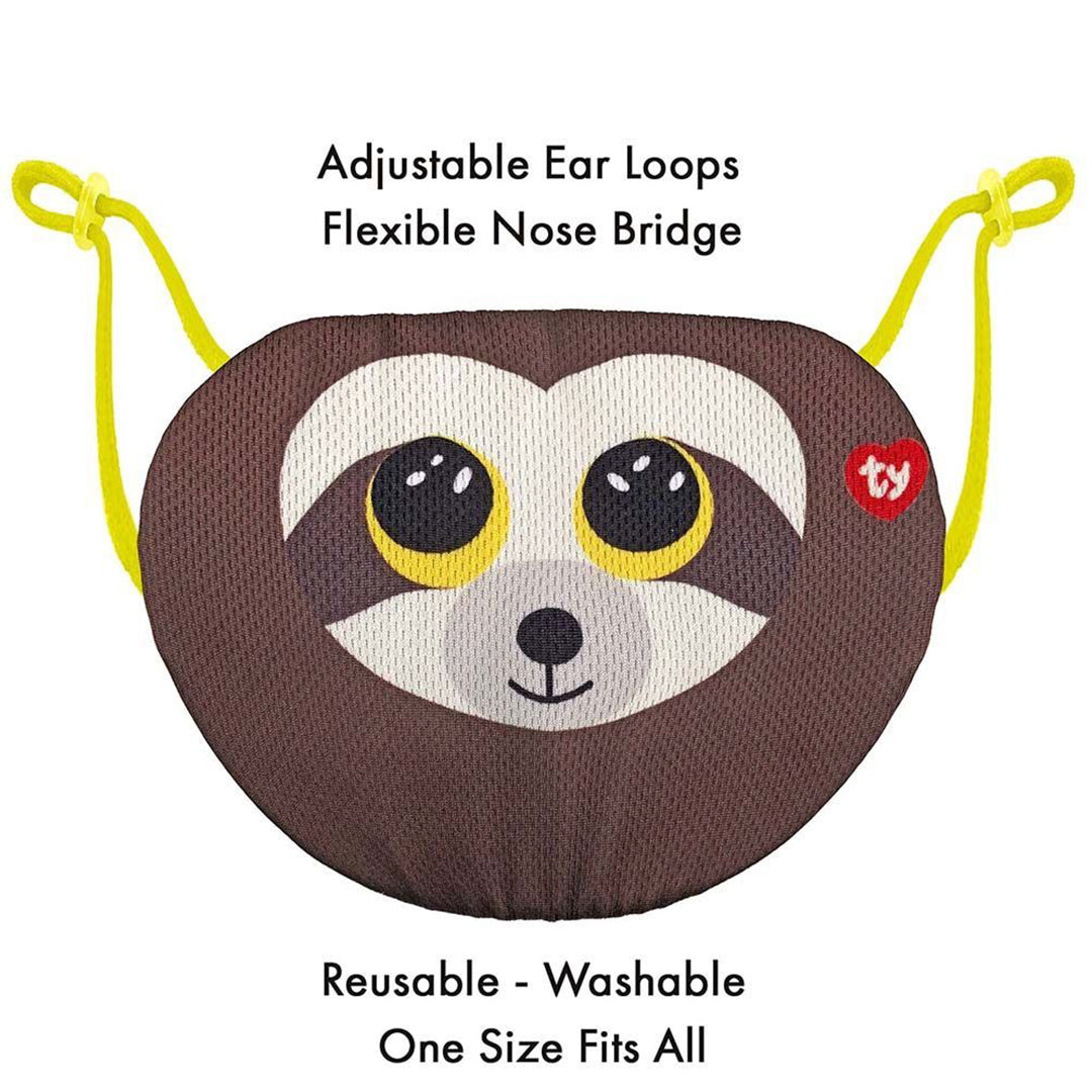 Buy TY Mask Sloth Dangler Brown | Yallatoys.com
