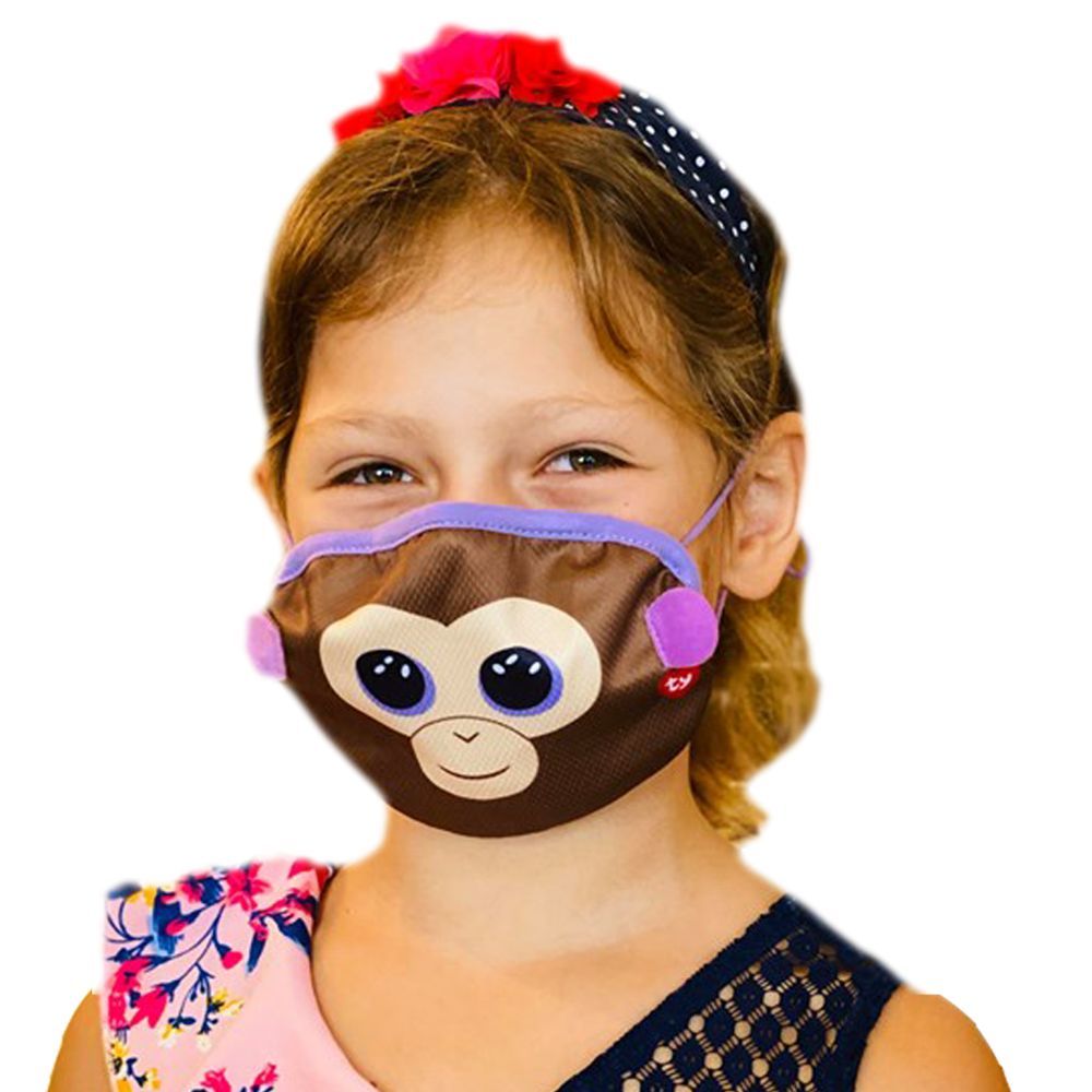 Buy TY Mask Monkey Coconut Brown | Yallatoys.com