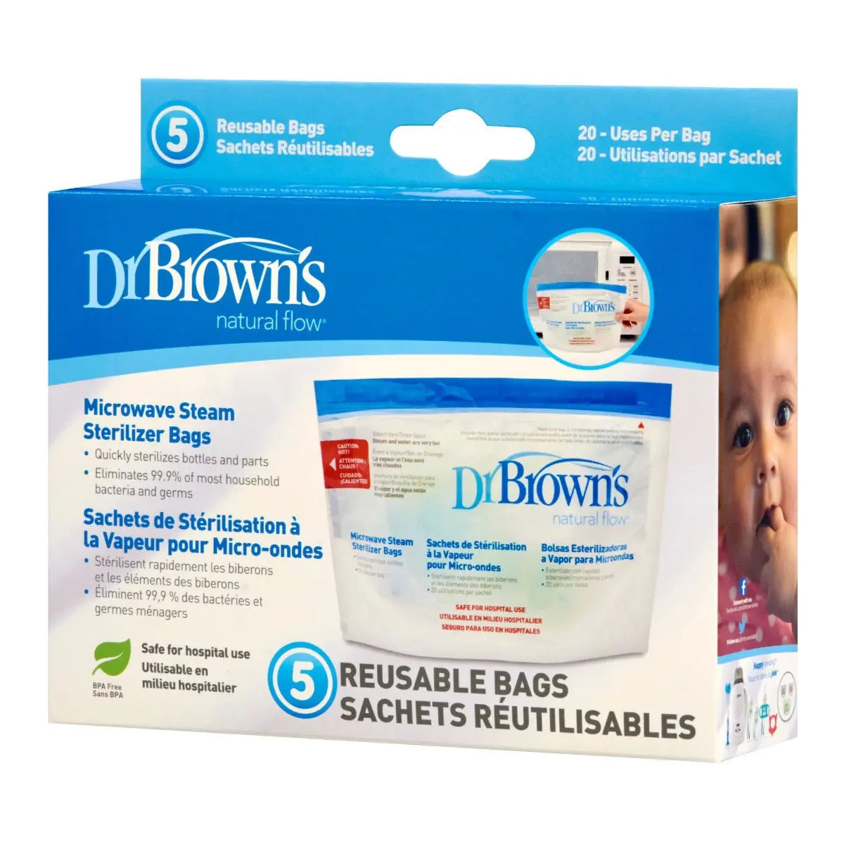 Microwave Steam Sterlizer Bags Yallamomz