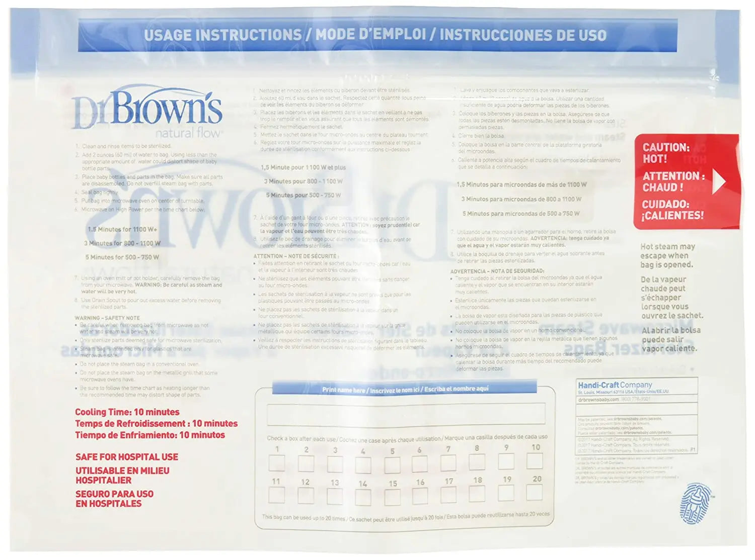Microwave Steam Sterlizer Bags Yallamomz