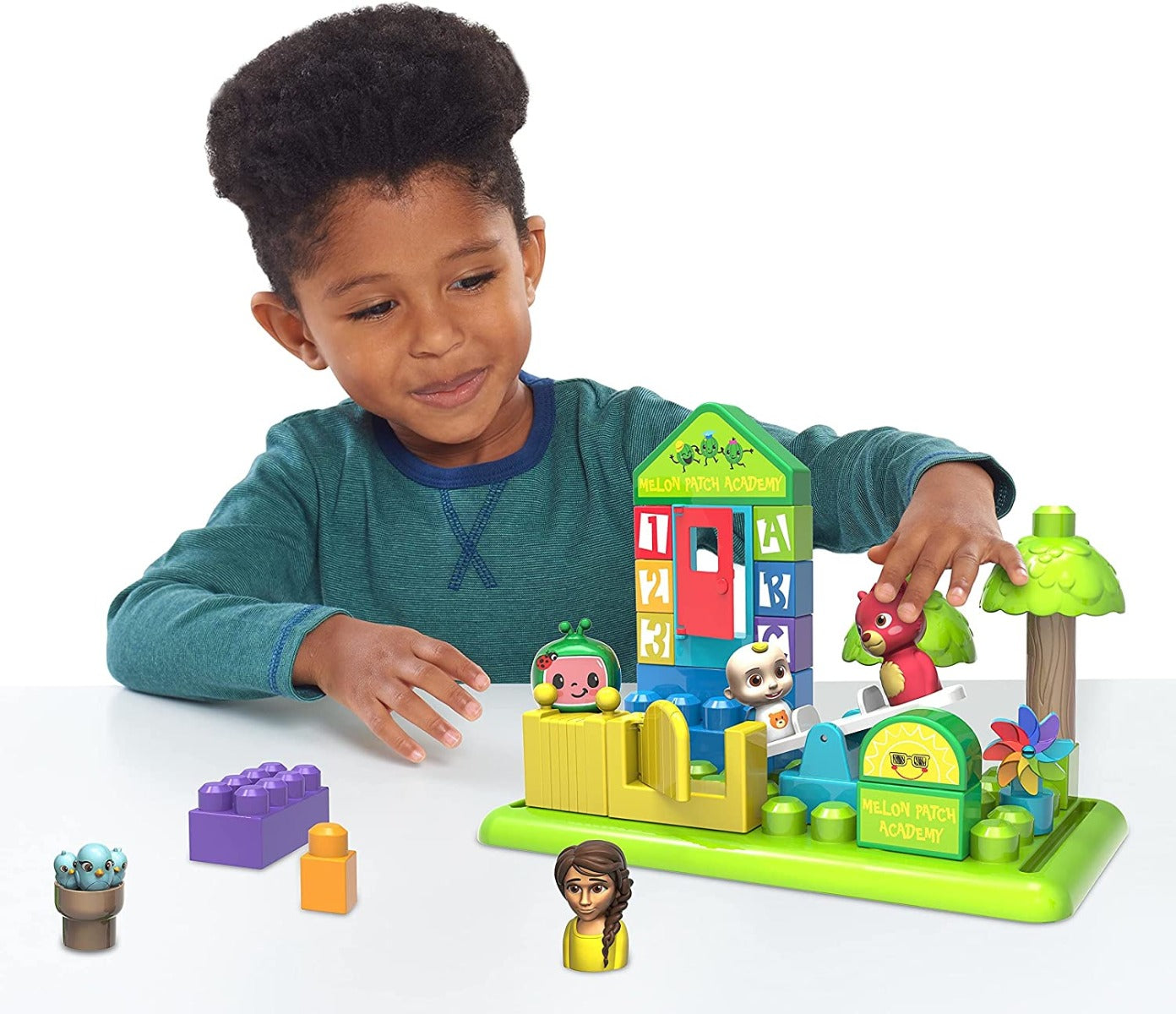 Buy Cocomelon Patch Academy 53 Large Building Blocks | Yallatoys.com