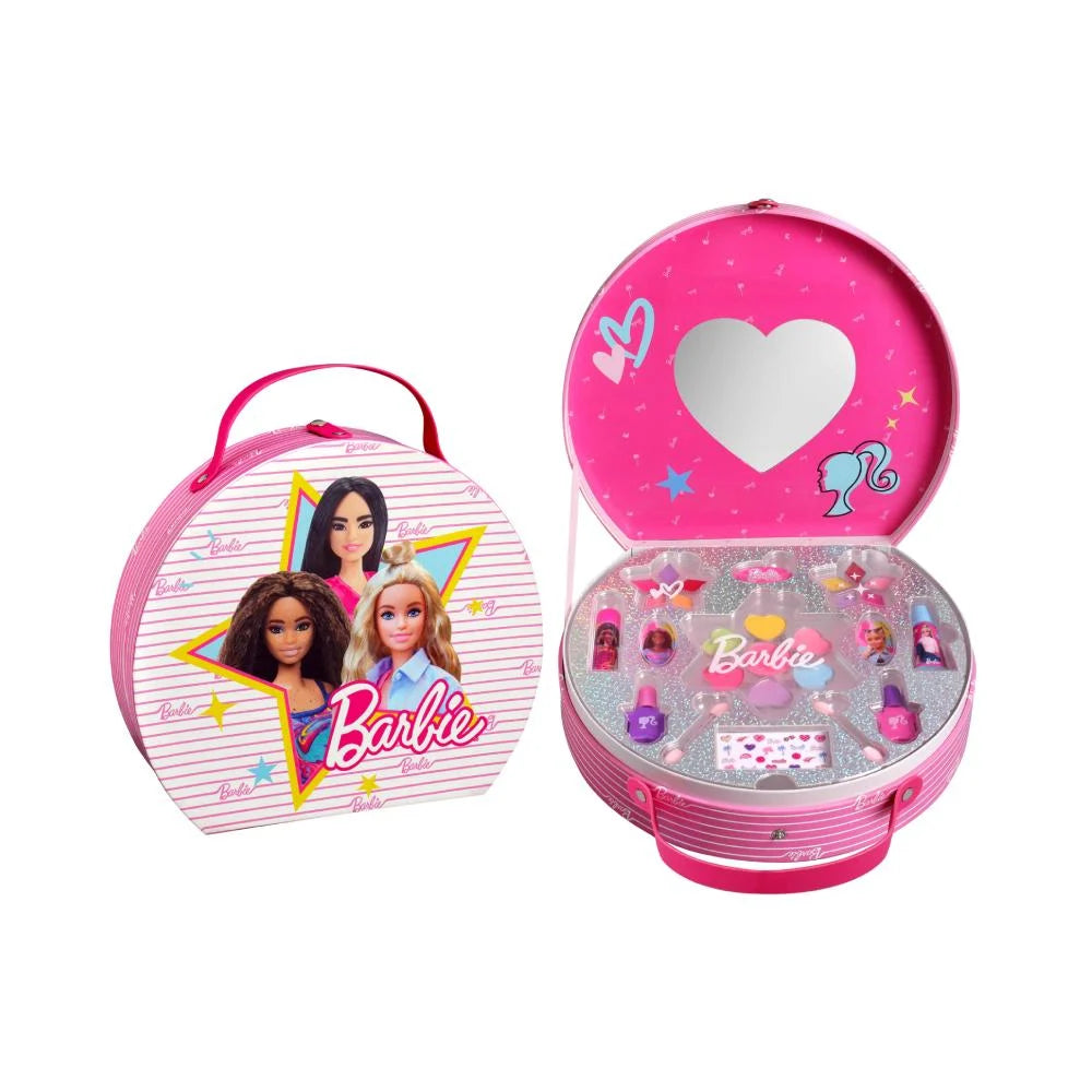 Buy Barbie Round Makeup Case | Yallatoys.com